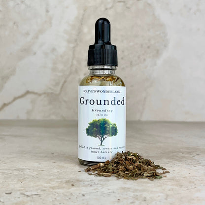 Grounding Spell Oil
